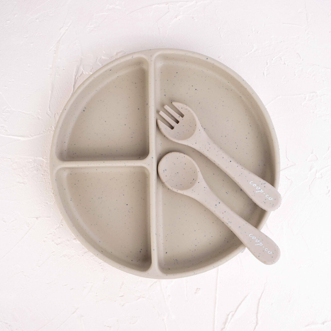 Cookie Speckle Plate Set