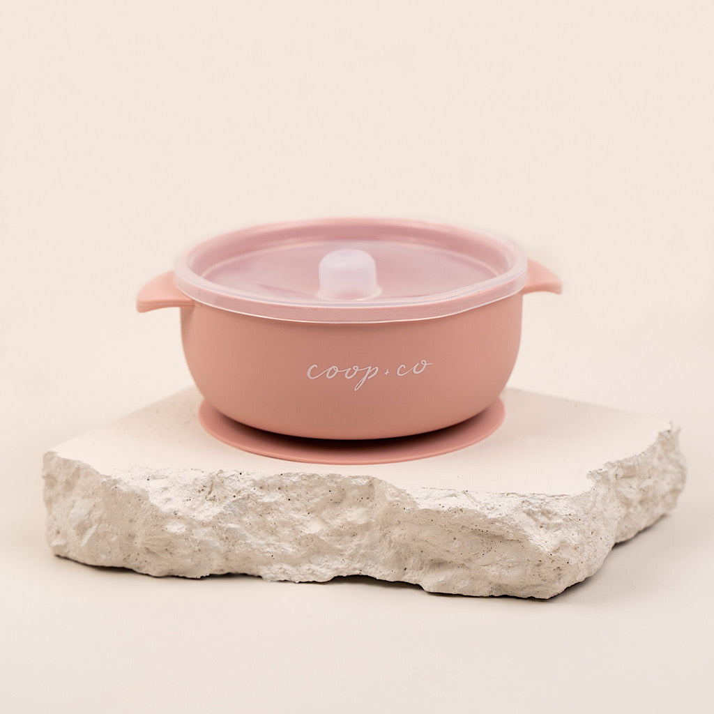 Blush Suction Bowl