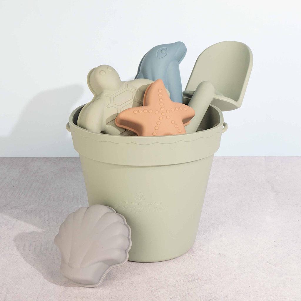 Silicone Beach Bucket Set