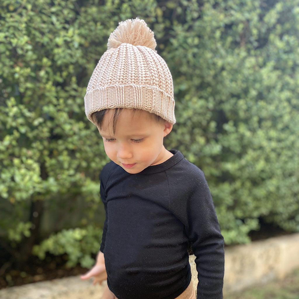 Chunky Ribbed Beanies