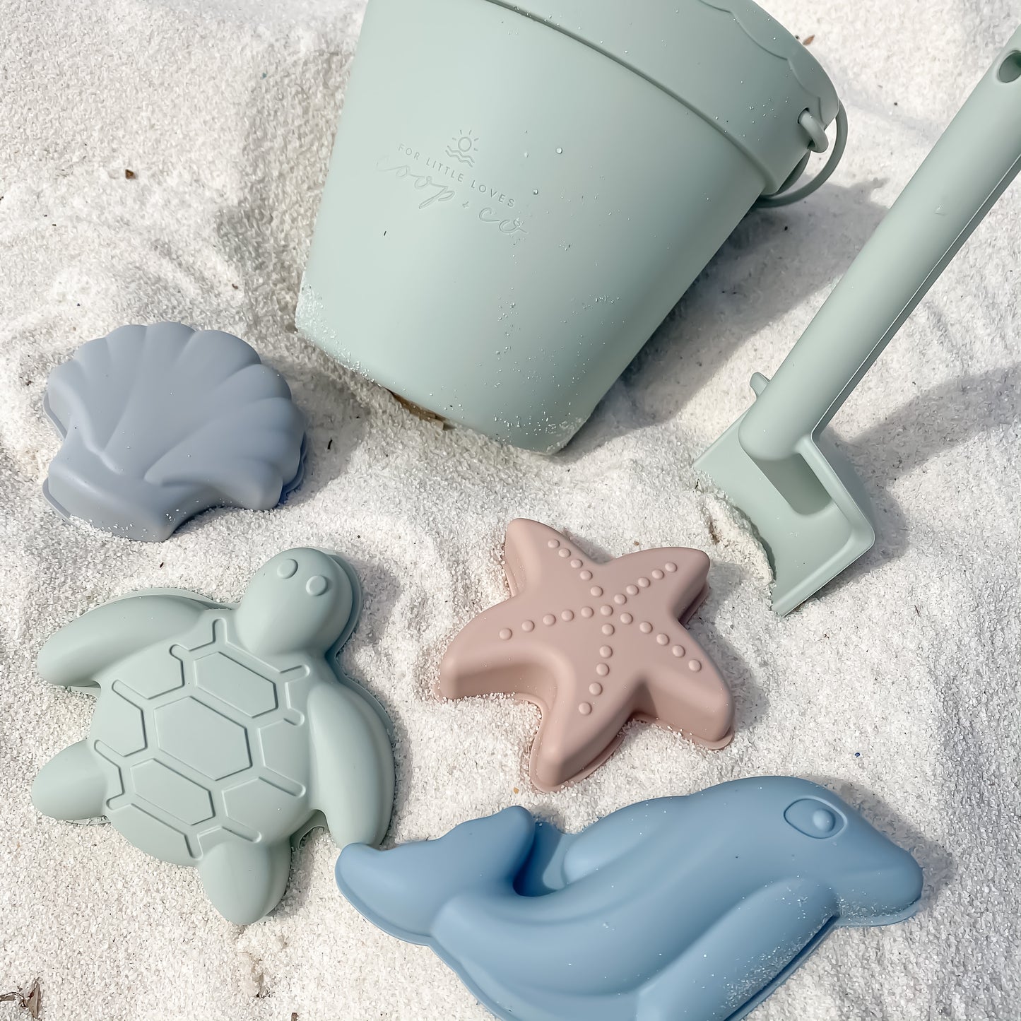 Silicone Beach Bucket Set