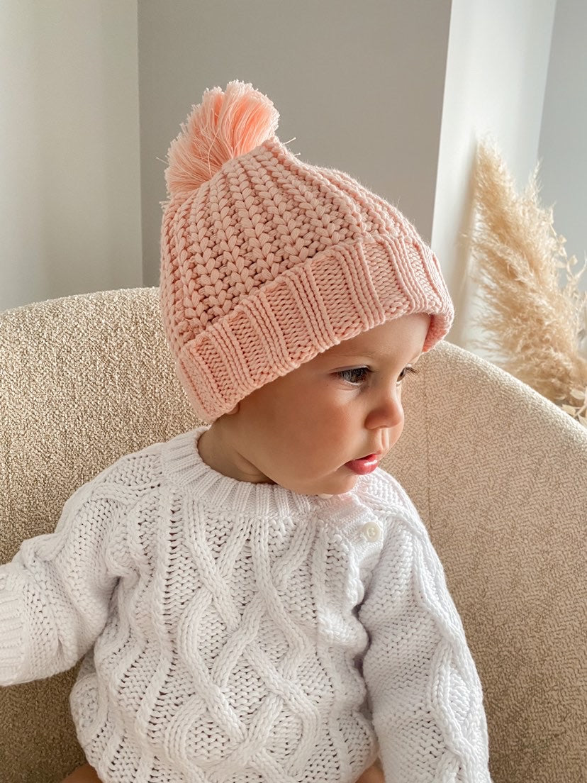 Chunky Ribbed Beanies