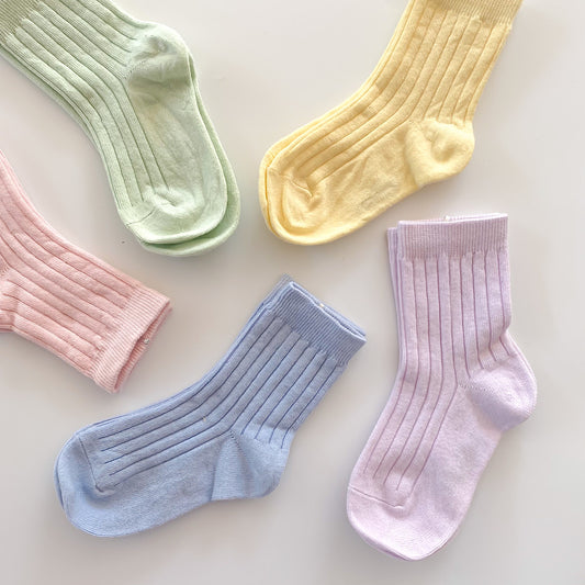 Pastel Toddler Socks